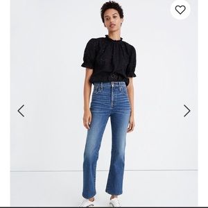 Madewell NWOT Rigid Demi boot cut jeans
